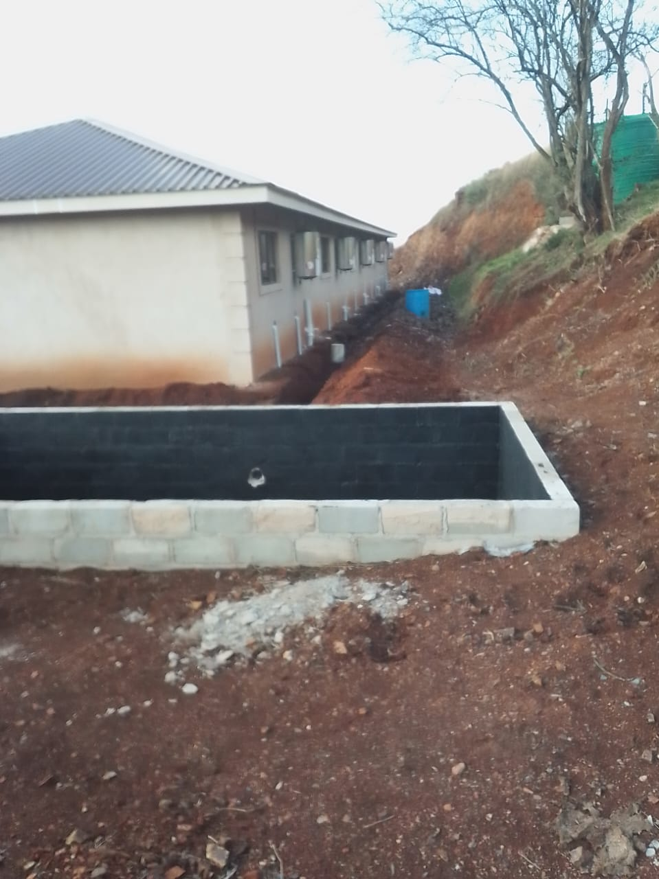 Waterproofed Reservoir Build
