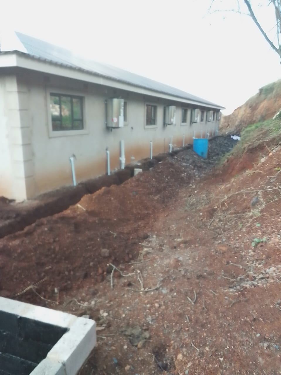 External Drainage & Geyser Line
